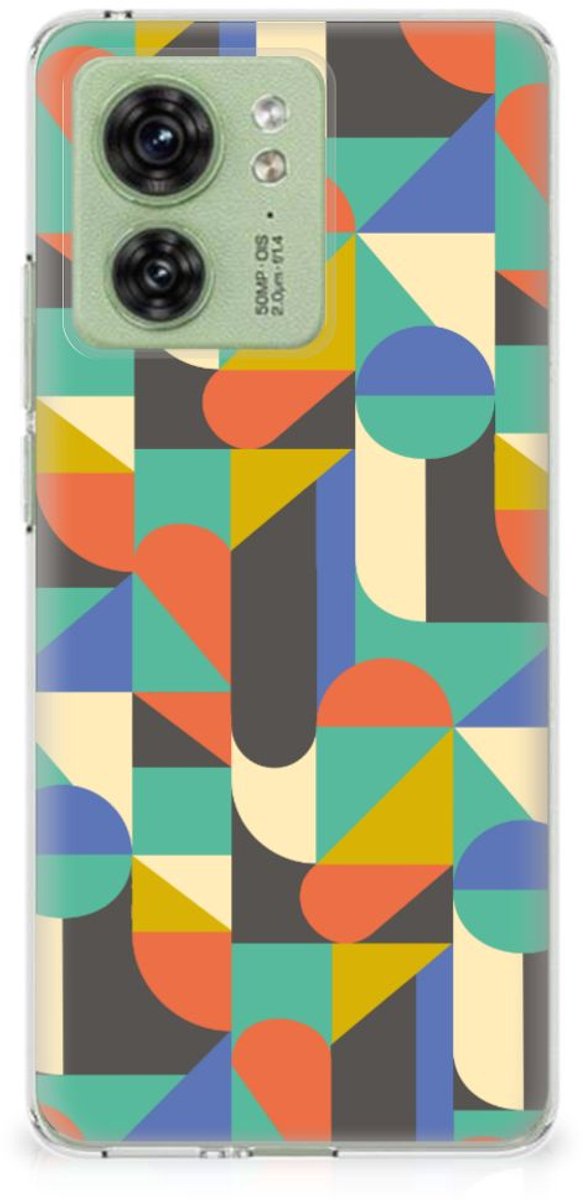 Motorola Edge 40 TPU bumper Funky Retro