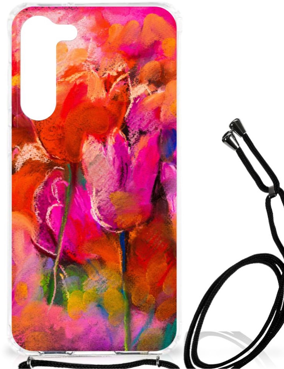 Back Cover Samsung Galaxy S23 Plus Tulips