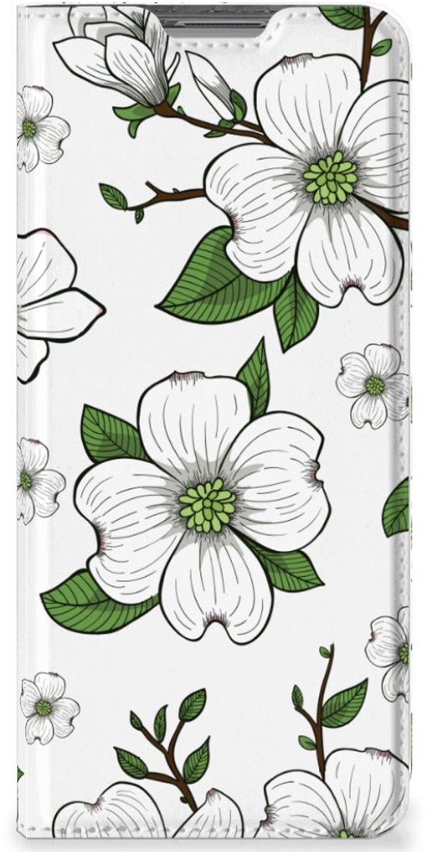 OPPO Find X5 Smart Cover Dogwood Flowers