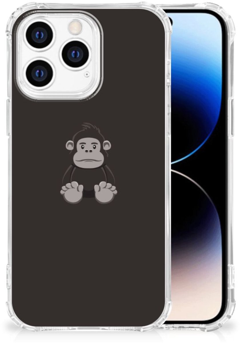 iPhone 14 Pro Stevig Bumper Hoesje Gorilla