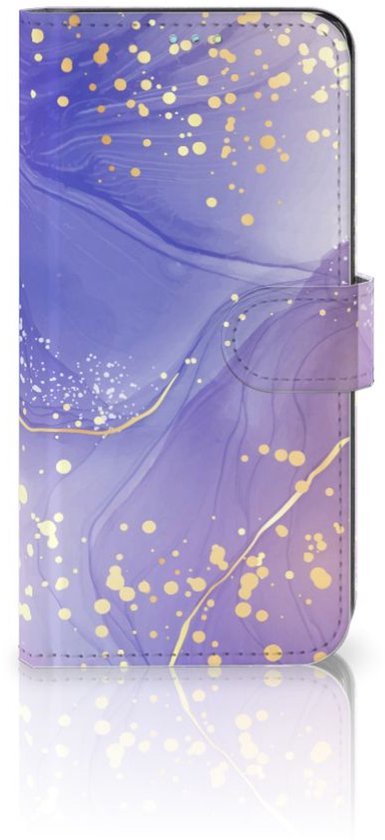 Coque pour Samsung Galaxy A52 Aquarelle Violet