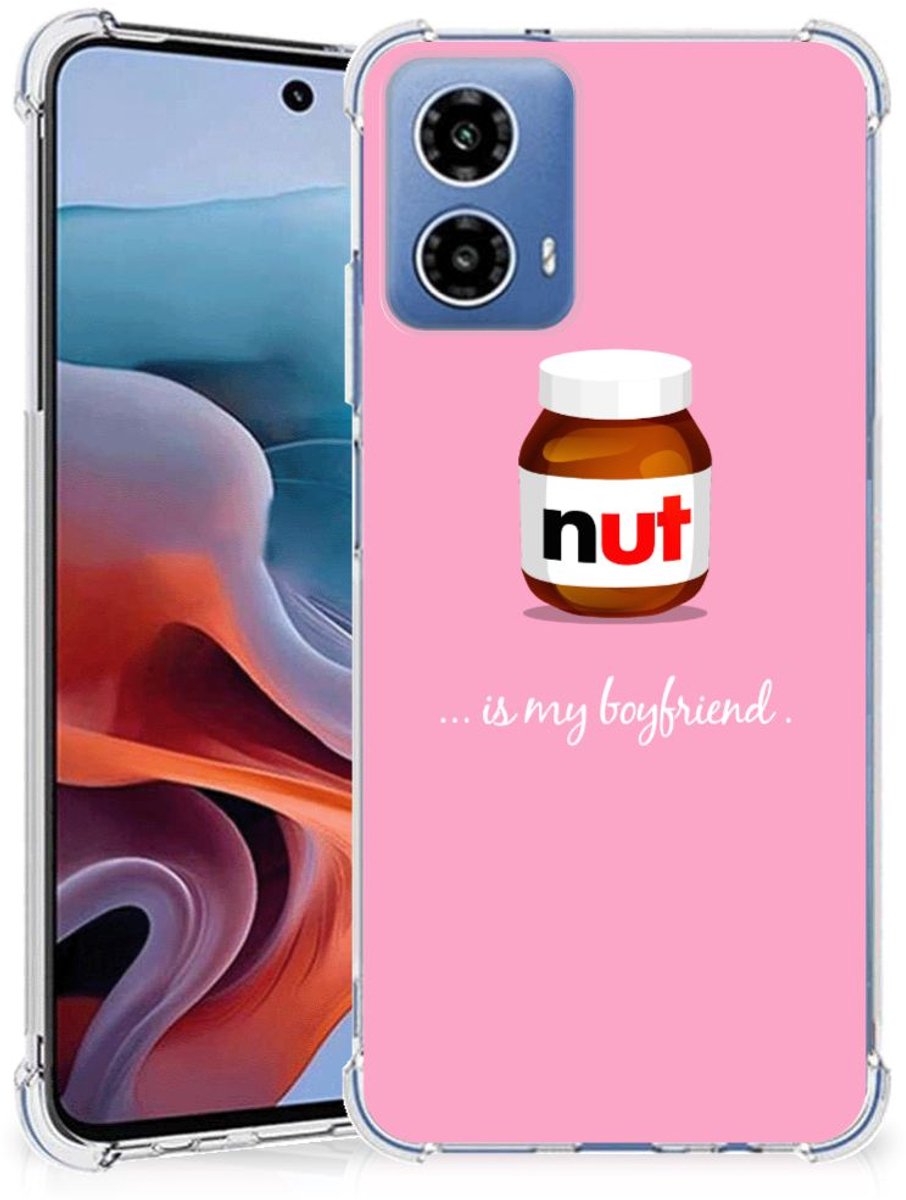 Motorola Moto G34 Beschermhoes Nut Boyfriend