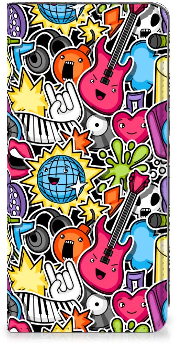 Standcase Hoesje voor Google Pixel 7 Pro Hippe Standcase Punk Rock