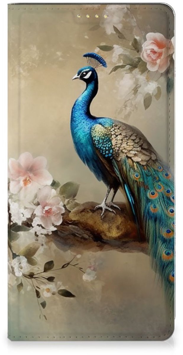 Hoesje maken voor Xiaomi Redmi Note 13 5G Vintage Pauwen