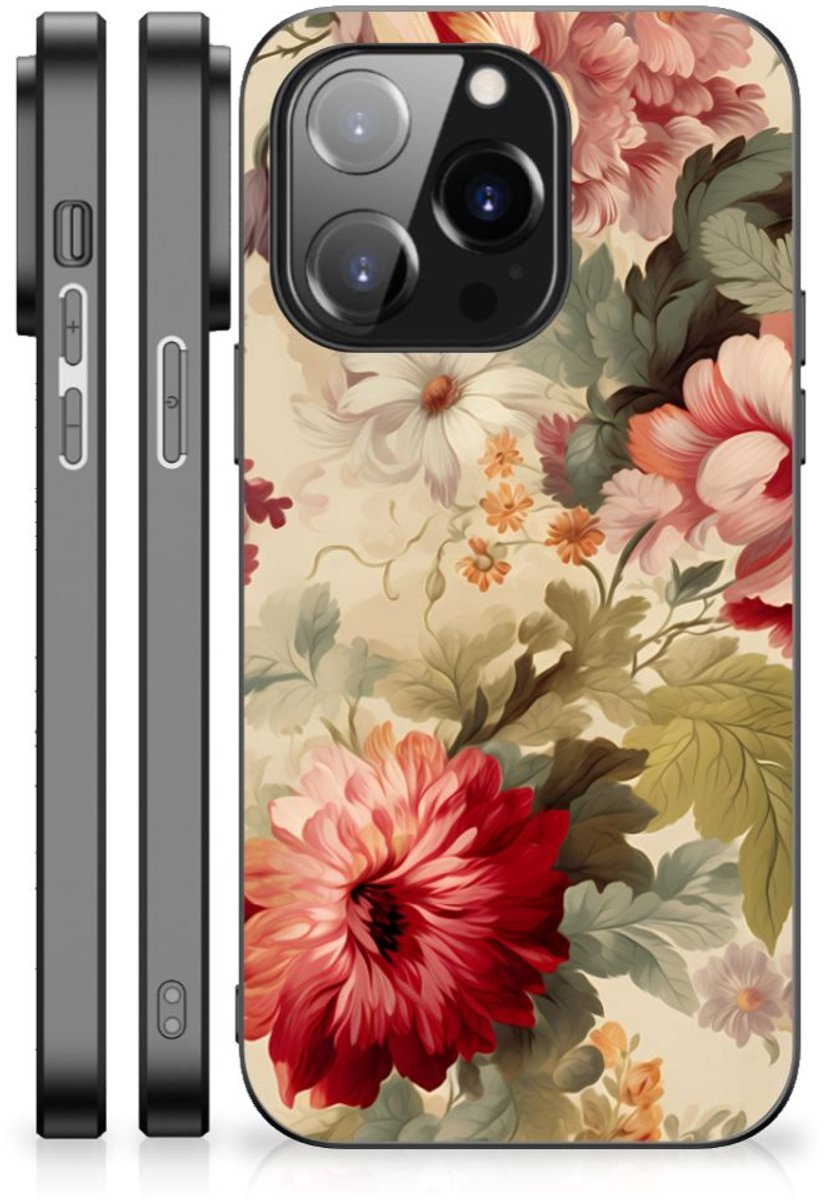 Bloemen Hoesje voor iPhone 14 Pro Bloemen