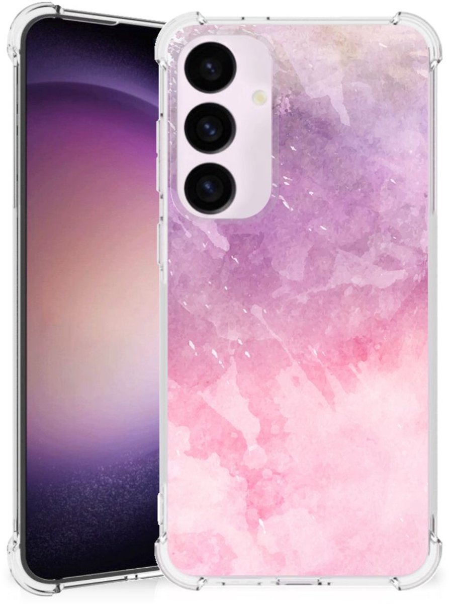 Back Cover Samsung Galaxy S24 Plus Pink Purple Paint