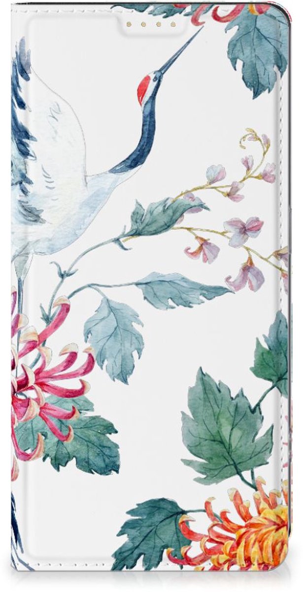 OPPO Reno8 T 4G Hoesje maken Bird Flowers