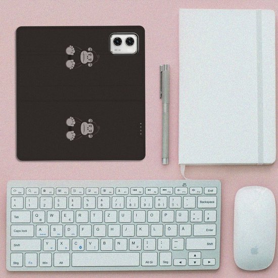 Stand Case Cadeau d'anniversaire Motorola Moto G73 Phone Case Gorilla