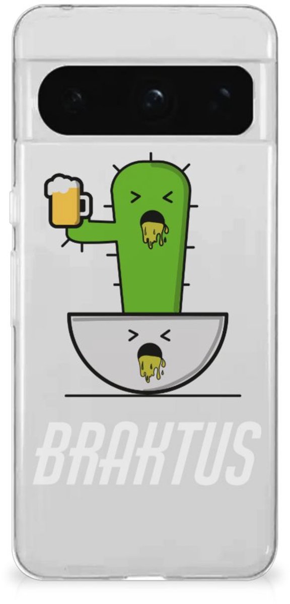 Google Pixel 8 Pro Telefoonhoesje met Naam Braktus
