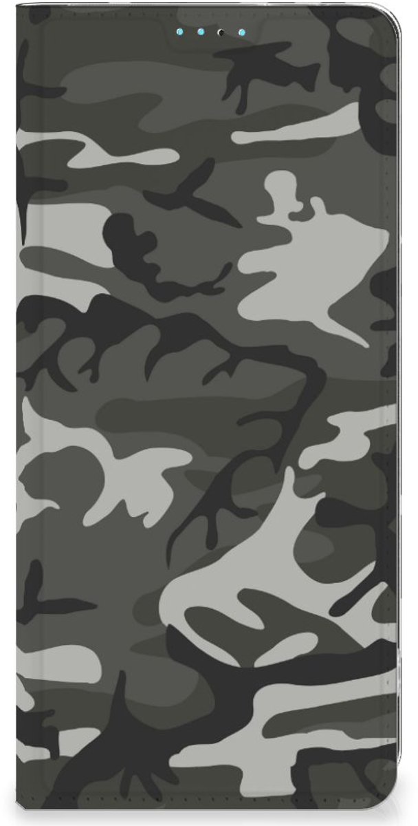 Standcase Hoesje voor OPPO A98 5G Hoesje met Magneet Army Light