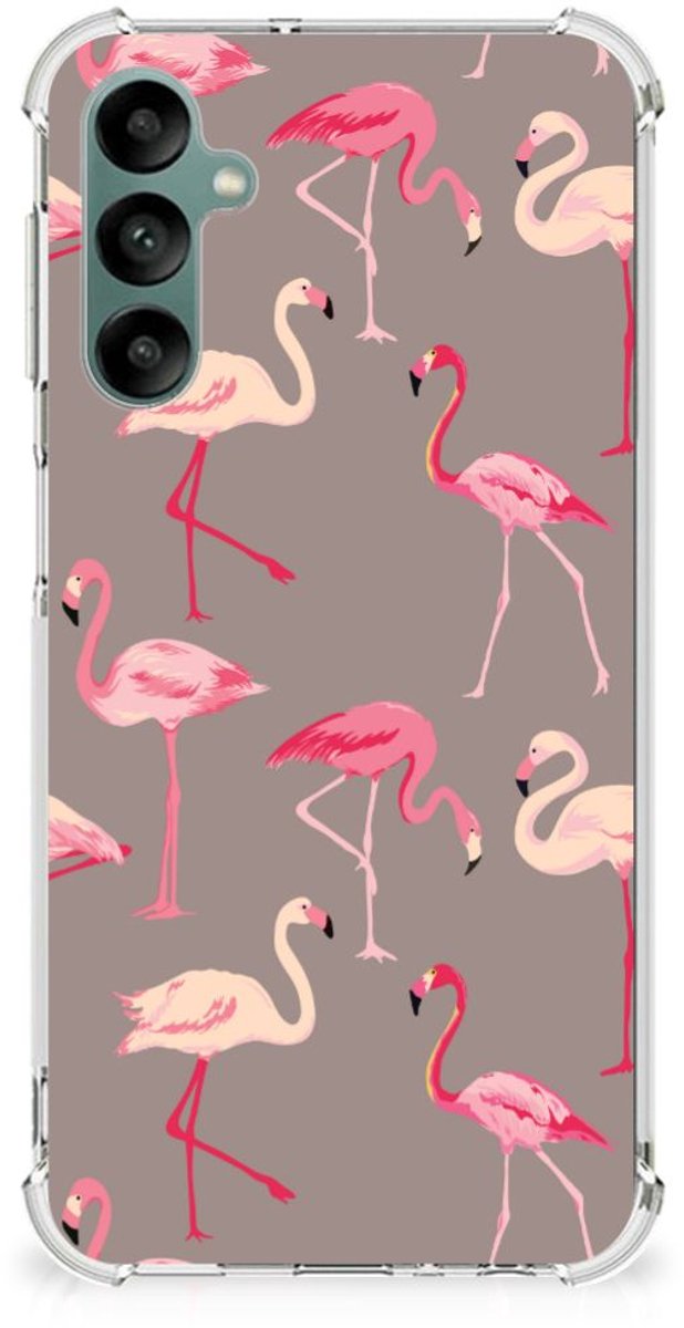 Samsung Galaxy A24 Case Anti-shock Flamingo