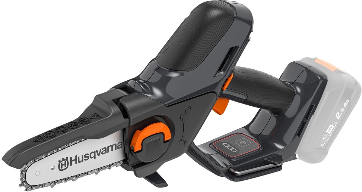 Husqvarna Aspire P5-P4A Mini-scie sans batterie - branches jusqu'à 75 mm