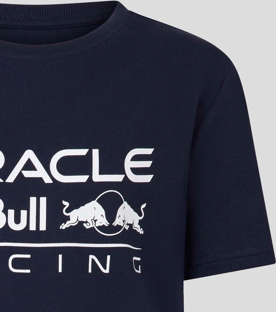 Red Bull Racing Logo Kids T-shirt Blauw L (152-158) - Max Verstappen - Sergio Perez - Oracle van Merkloos — afbeelding 5