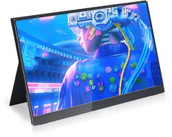 Portable Monitor - Full HD Scherm Voor Flexibel Gebruik - Lichtgewicht En Compact - Voor Gaming Of Werk
