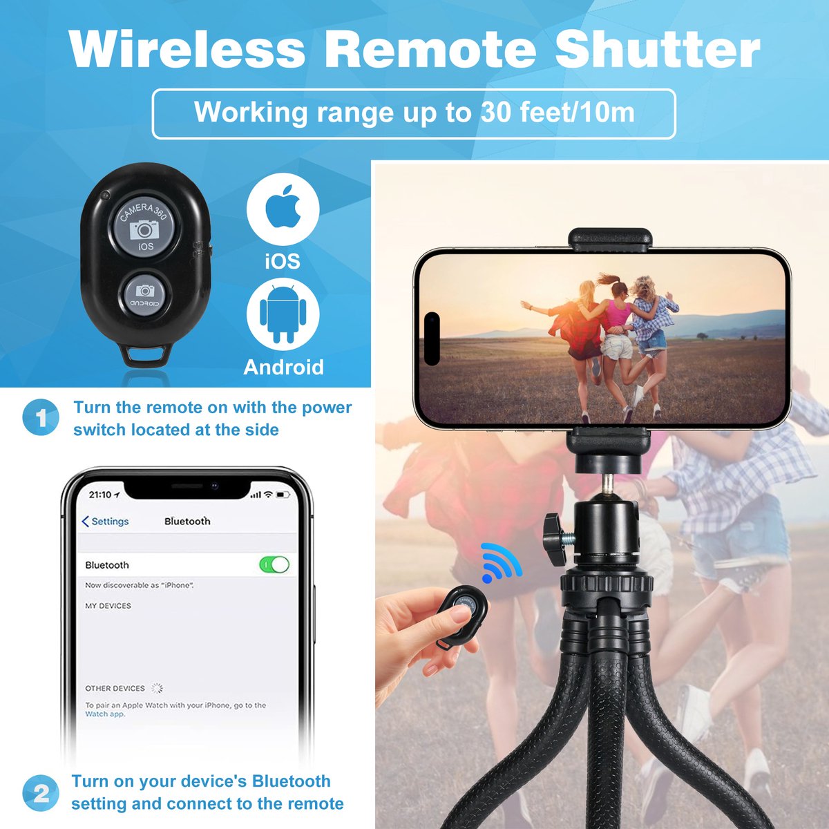 YONO Tripod Smartphone Flexibel thumbnail 6