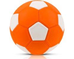 foto van Curve bal - Voetbal bal - Voetbaltrainingsmateriaal - Kickerball - Maat 5 - Oranje