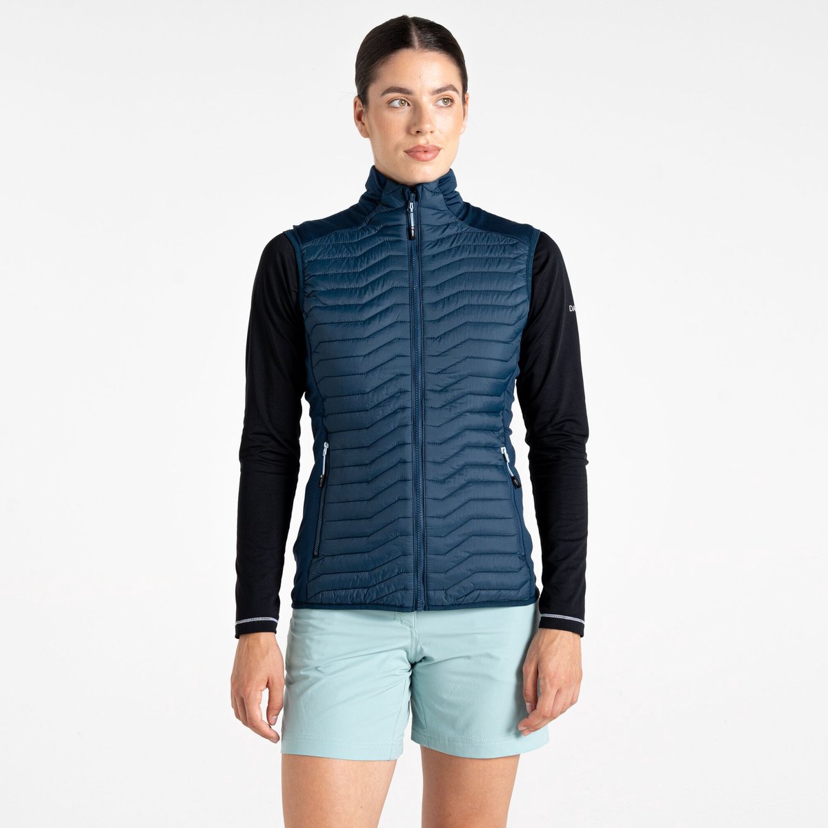 Vest Skiën Dames Altimeter Blauw