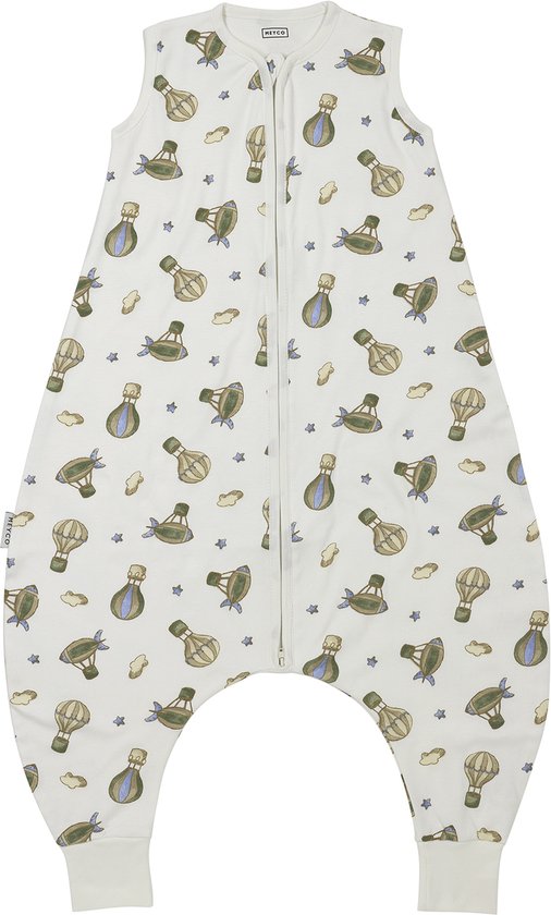 Meyco Baby Air Balloons baby zomer slaapoverall jumper – multicolour – 92cm – 0.5 TOG