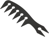 LOUZIR Draagbare Antiklit salon Kapper Kam - plastic grove- tool hair care styling-