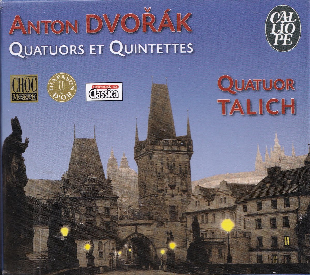 4CD-box Quators et Quintettes - Antonin Dvorak - Quatuor Talich