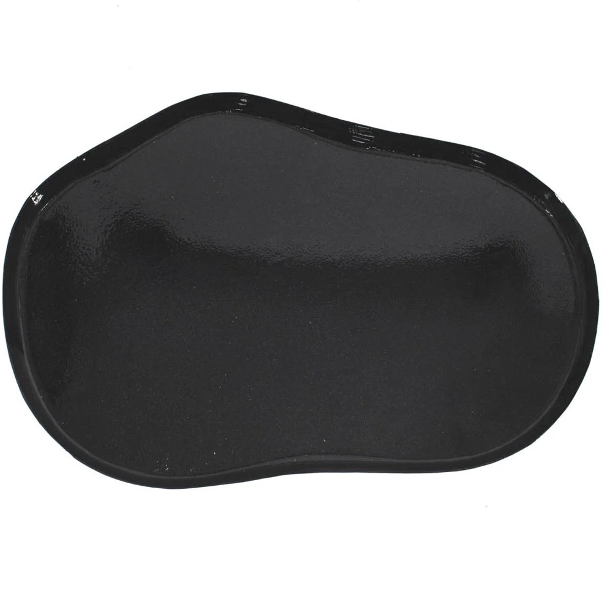 Metalen dienblad | organisch | zwart | 46,5x31x2cm