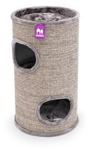 Petrebels Dome 80 Krabton voor katten -Cappuccino - Ø 45 x 80 cm - stabiel