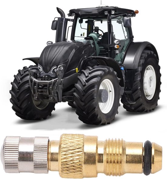 VOBOR 1/4 NPT Messing Luchtcompressor 2 Stück 1/4 Zoll Messing Reifen Luftkompressor Luftventil Prüfventil Autoventil Tank Füllventile Reifenventil 1/4 Adapter Felgenventile für Auto PKW LKW