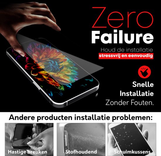 Screenprotector - Geschikt voor iPhone 14 Pro Max Tempered Glass - 2 stuks Extra Sterk – beschermglas