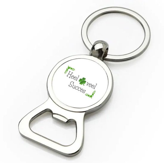 Akyol - afscheid collega cadeau - flesopener - Collega - collega met opdruk - collega kado - collega cadeau - collega afscheid - klavertje vier - verjaardag - liefste collega - leuk kado om te geven - 9 bij 3 cm