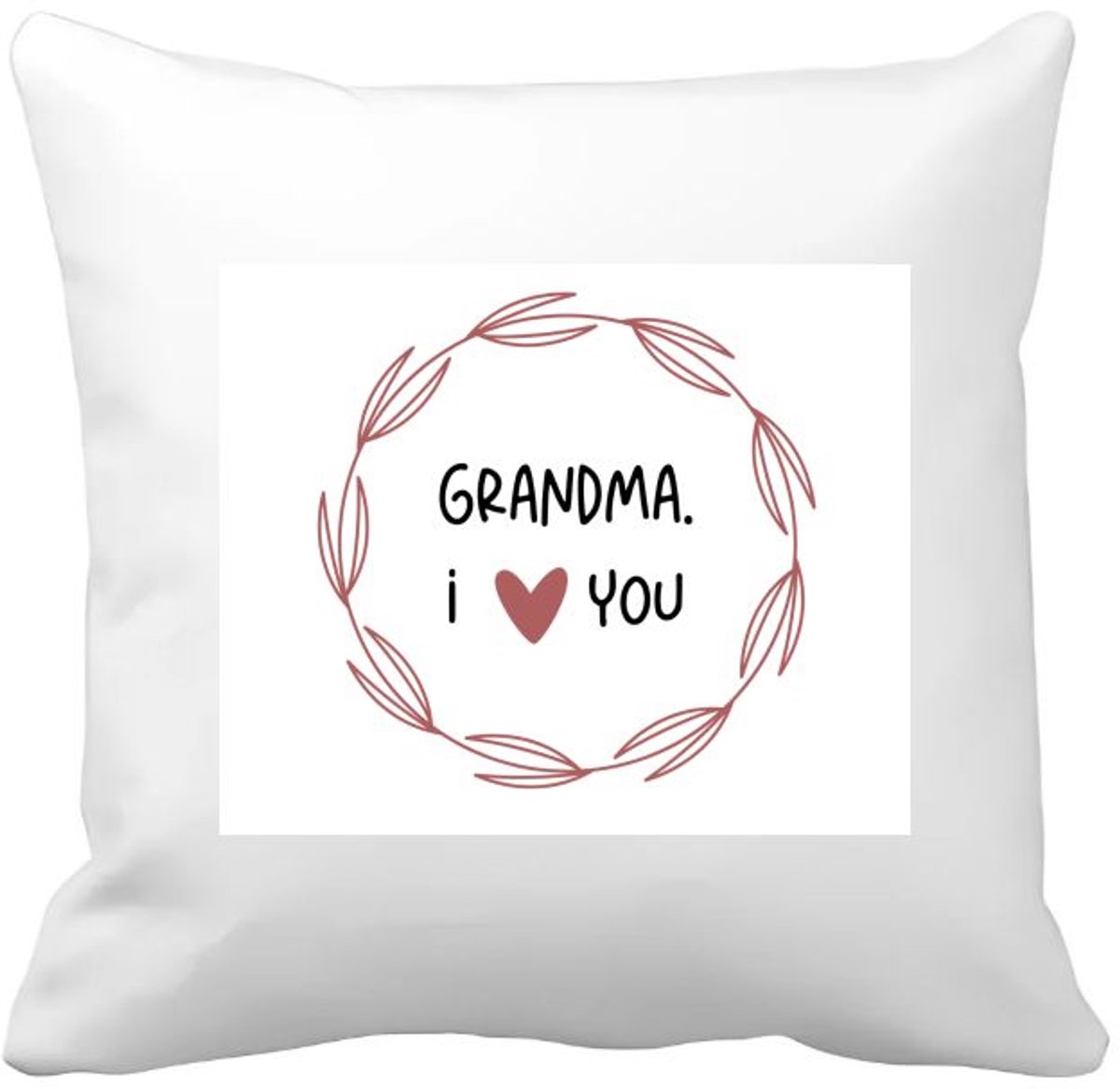 Akyol grandpa i love you Kussen hoes - Opa - de liefste opa - verjaardagscadeau - verjaardag - cadeau - cadeautje voor opa - opa artikelen - kado - geschenk - gift - 40 bij 40 cm Multicolor
