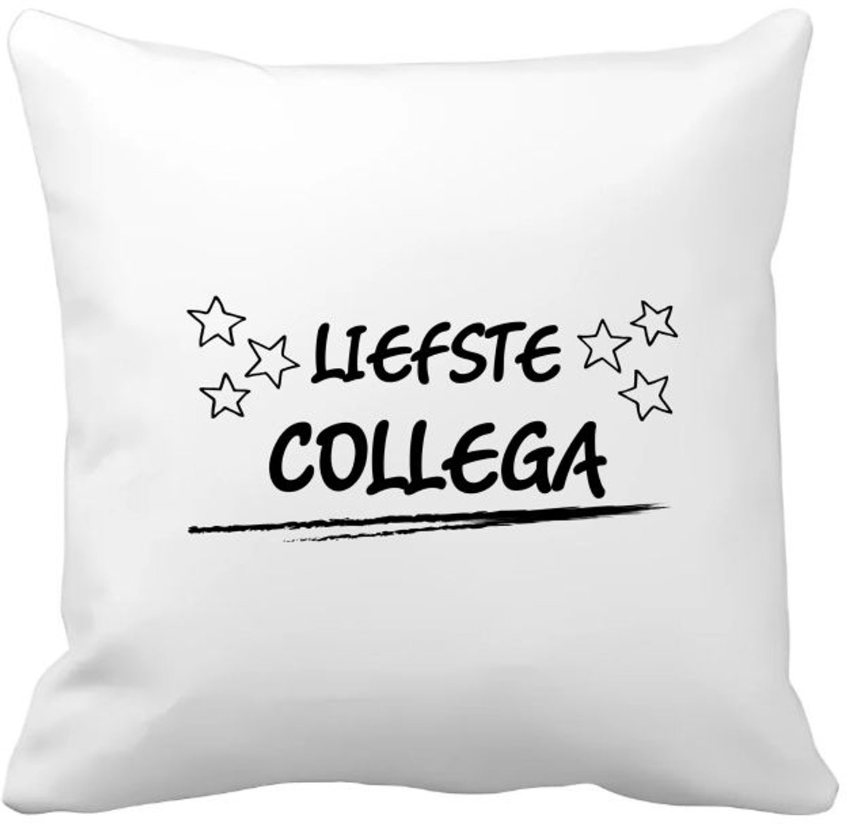 Akyol liefste collega Kussen hoes - Collega - een collega - werk - collega's - baan - afscheidscadeau - verjaardagscadeau - kado - gift - geschenk - 40 bij 40 cm Multicolor
