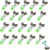 DZAY 3 stuks dobbers, led-dobbers, 1 g/1,5 g/2 g, dobbers, smart met zwaartekrachtsensor, visdobbers, lichtdobbers, hengelaccessoires voor het vissen aan het meer, rivier of vijver