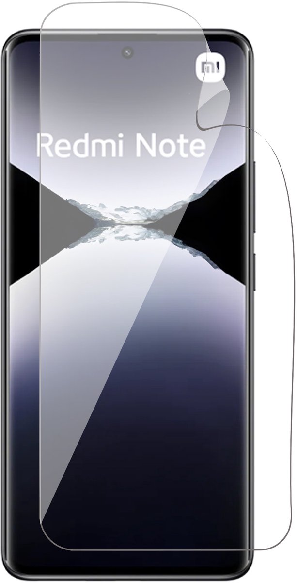 Screenprotector geschikt voor Xiaomi Redmi Note 14 4G/5G - 1x FlexGuard Screen Protector