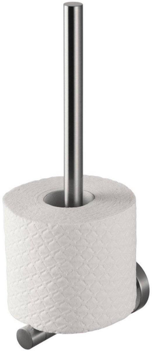 Haceka Kosmos reserverolhouder - 3 rollen - mat RVS