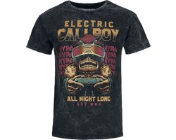 Electric Callboy All Night Long Heren T-shirt - houtskool - L