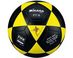 Voetbal Mikasa FT-5 Goalmaster Zwart – Geel