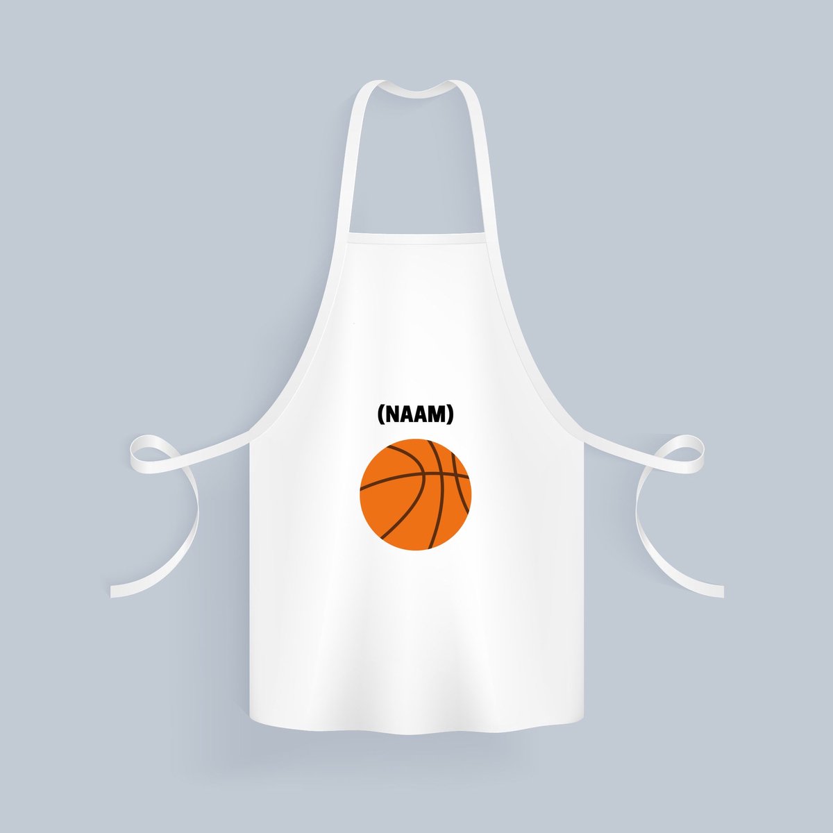 Akyol - basketbal met eigen naam Keukenschort - Basketbal - basketballer - sport - 82 bij 71 cm