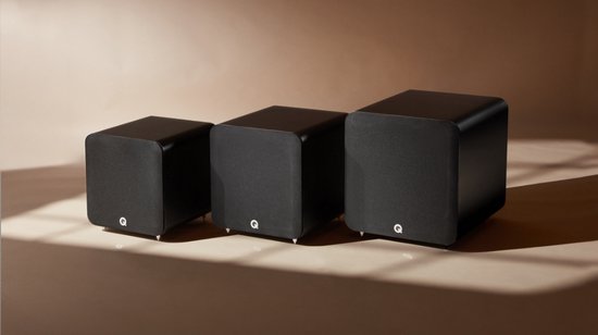 Q-Acoustics: Q Sub80 subwoofer - Satijn zwart — afbeelding 2