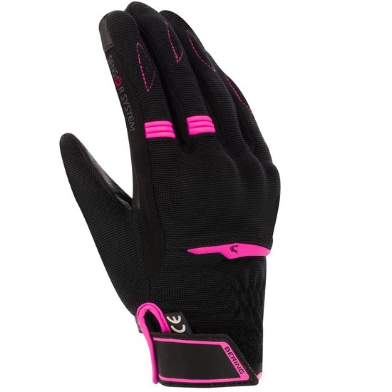Bering Lady Fletcher Evo Zwart Fuchsia - Maat T5 - Handschoen