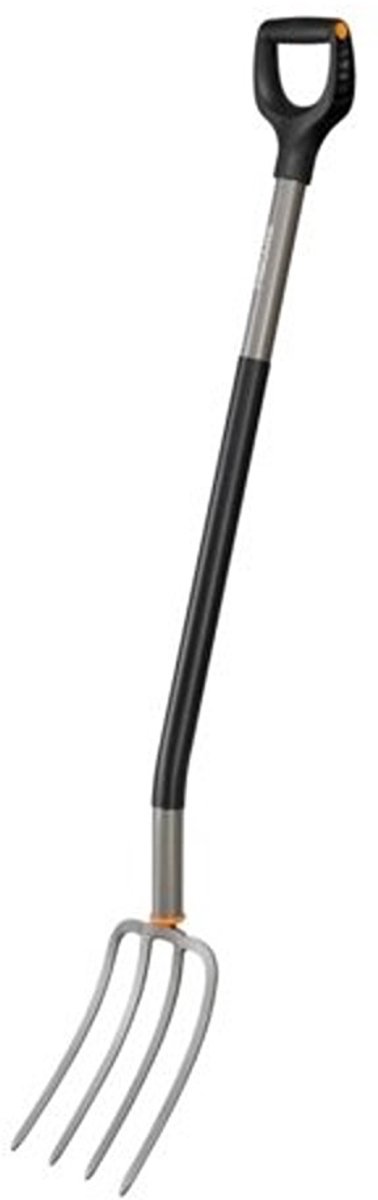 Fiskars - Woelvork - Grelinette - Spade - Hooivork - Garden Fork - Ergonomisch - 132 cm van Fiskars — afbeelding 2
