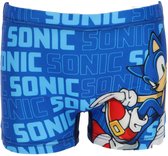 Sonic Zwembroek - Maat 98/104 - Polyester - Blauw - Zwemboxer