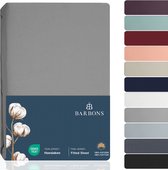 Drap housse BARBONS 90x200, drap housse Jersey 145 g/m², 100% coton