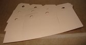 *** 100x étiquettes Manille en carton - 35x70mm - 100pcs - de Heble® ***