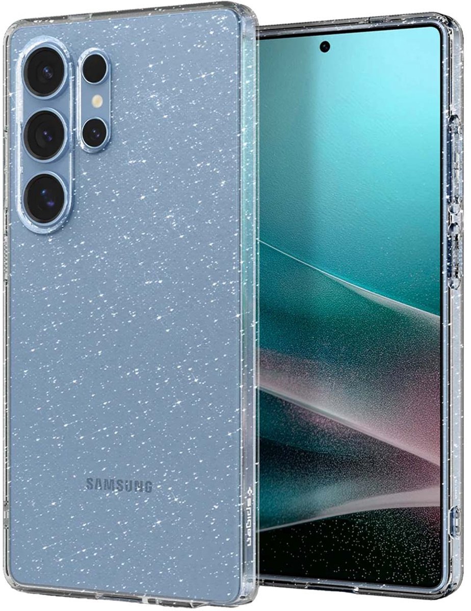 Spigen Liquid Crystal Backcover geschikt voor Samsung Galaxy S25 Ultra - Crystal Quartz