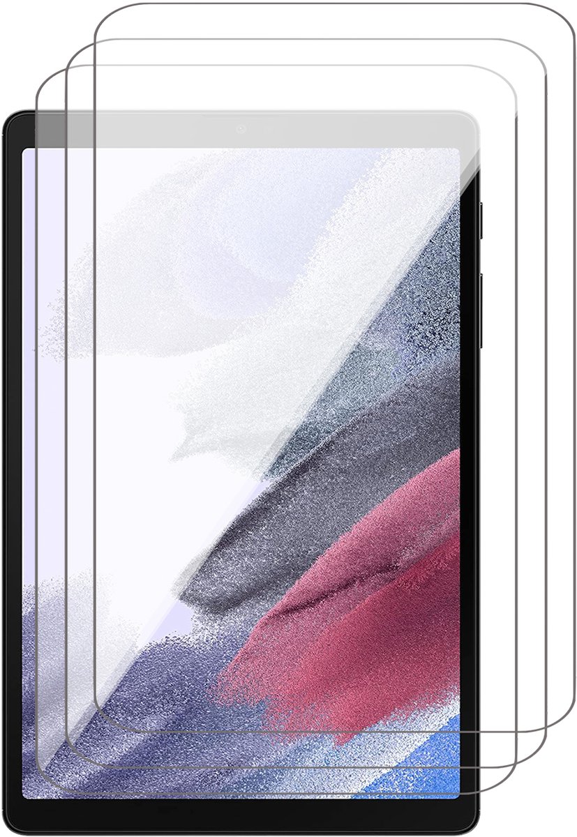 Screenprotector geschikt voor Samsung Galaxy Tab A7 Lite - 3x Glas Screen Protector