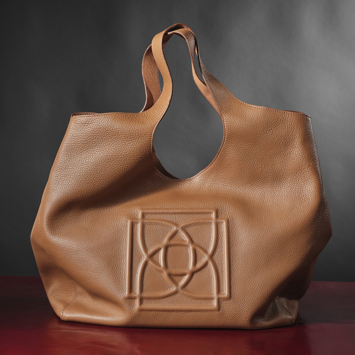 DESA Tote bag Leer Zwart Vrouwen Maat: One Size