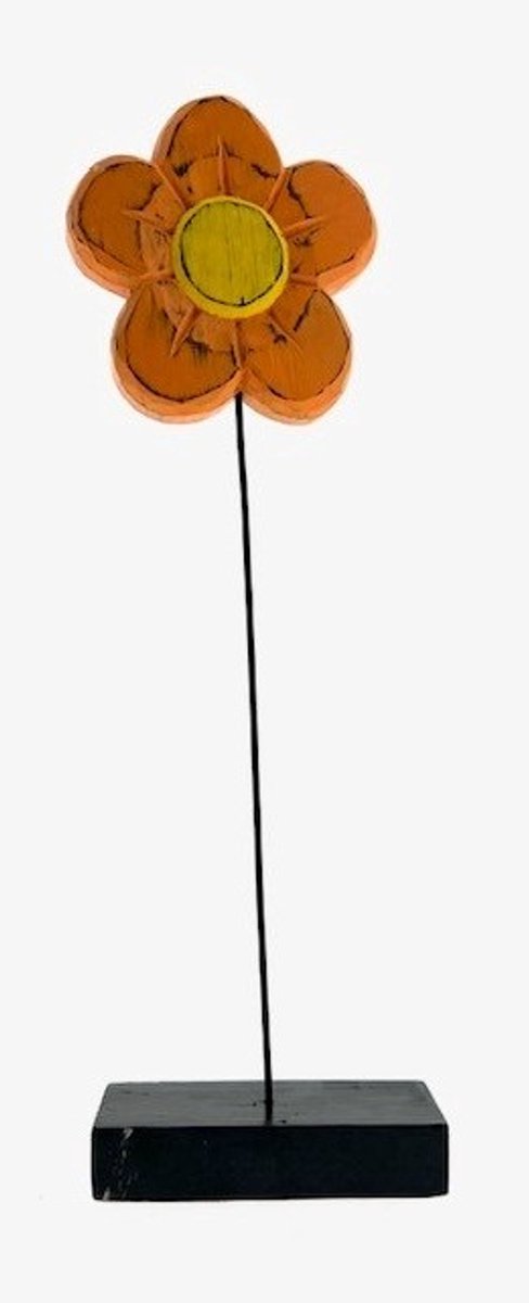 Bloem staand L oranje