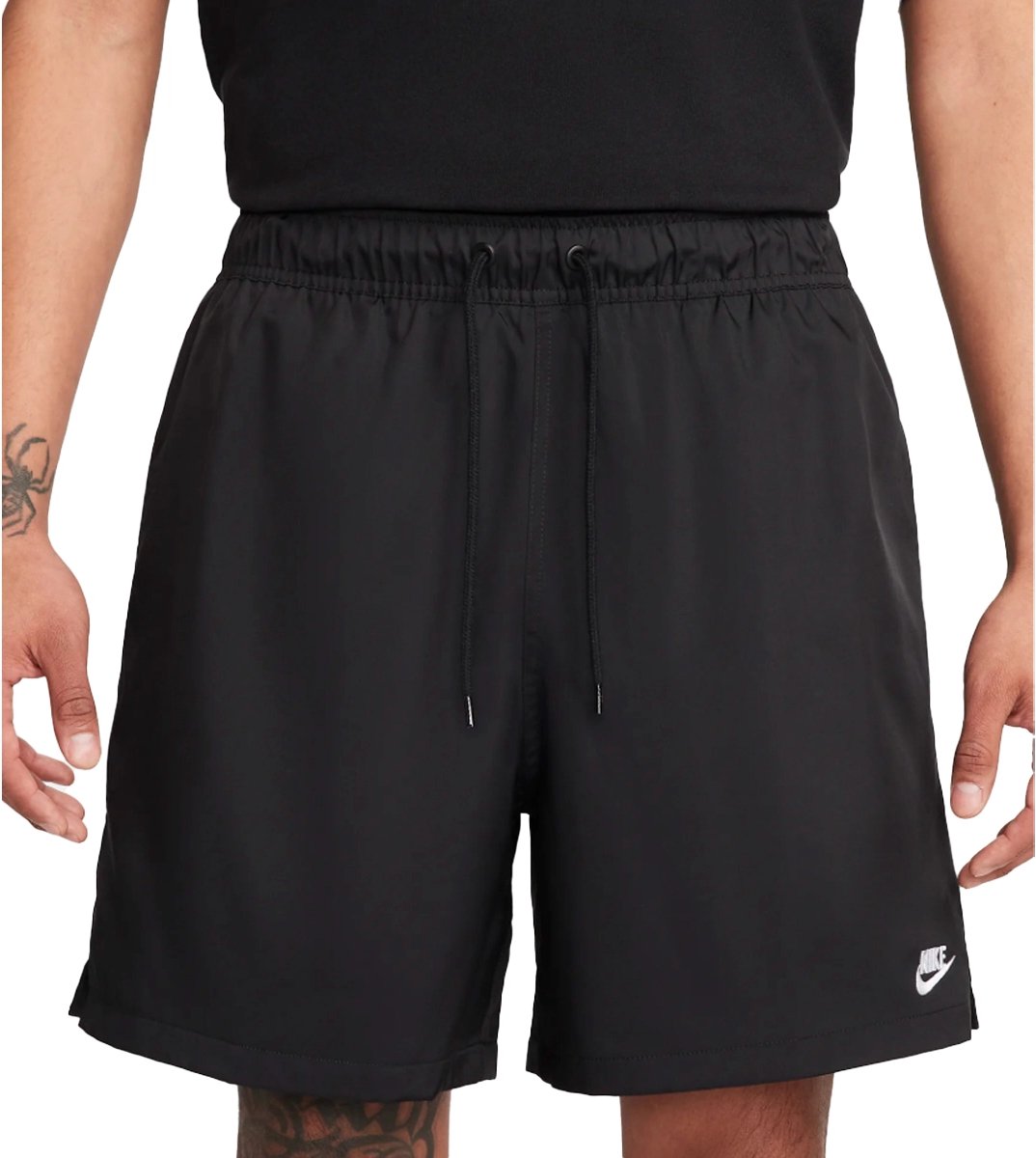 Nike club flow short in de kleur . Zwart