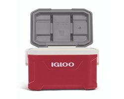 Igloo - Latitude 52 - Middelgrote koelbox - 49 Liter - Rood