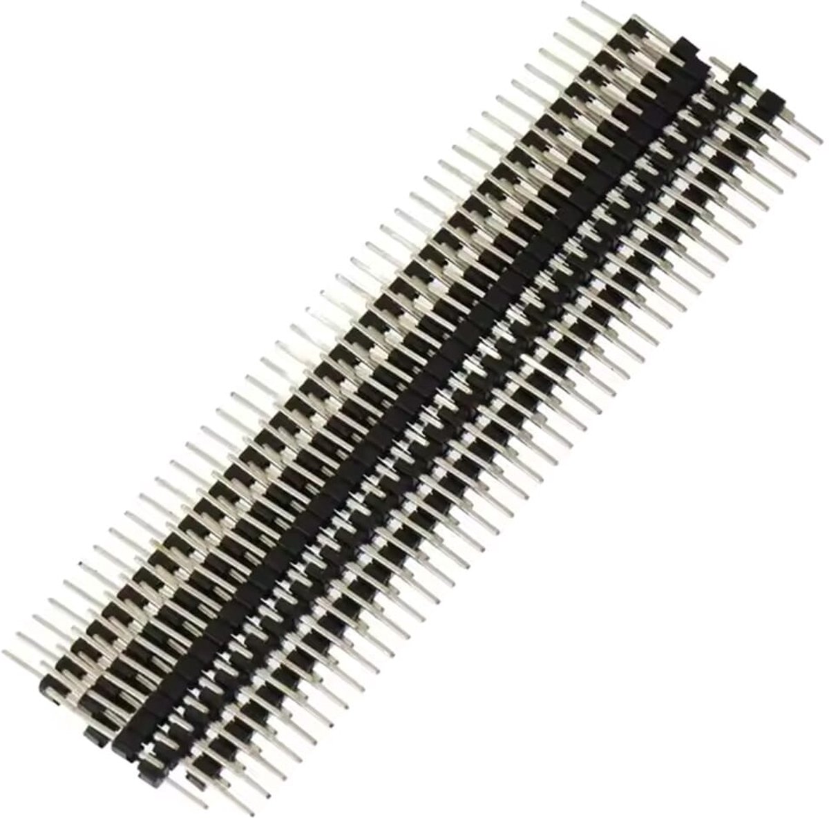 Pin Header 40-Pins - 2.54mm - Recht - Mannelijk naar Mannelijk - 10 stuks